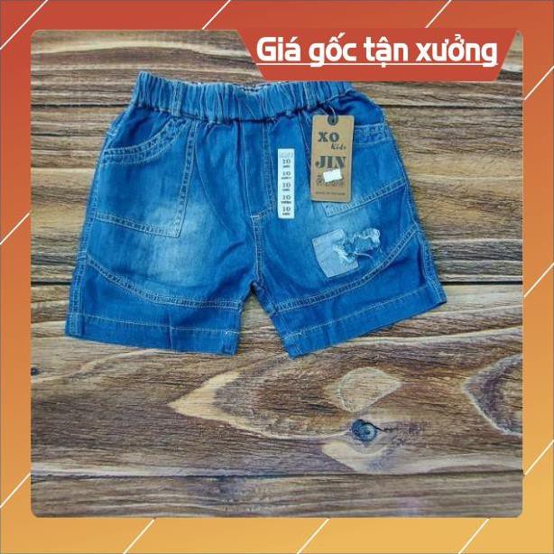 Quần jean đùi bé trai hàng xokids size 20-30kg