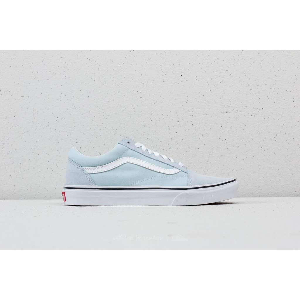 Giày Vans Chính Hãng Old Skool Baby Blue True White