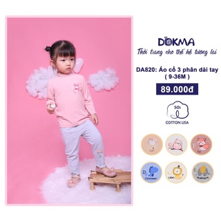 Áo cổ 3 phân sợi sồi Dokma siêu mềm