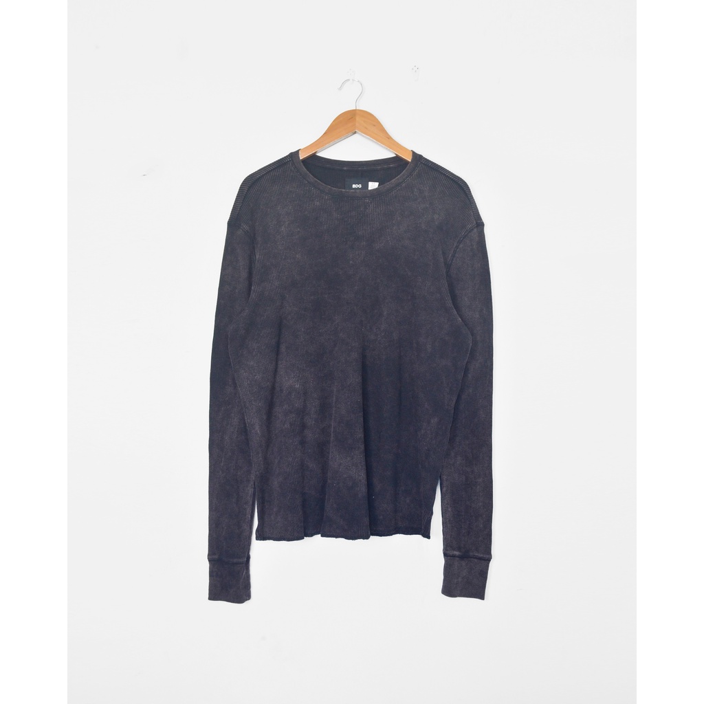 Áo Waffle tay dài màu Wash BDG chính hãng