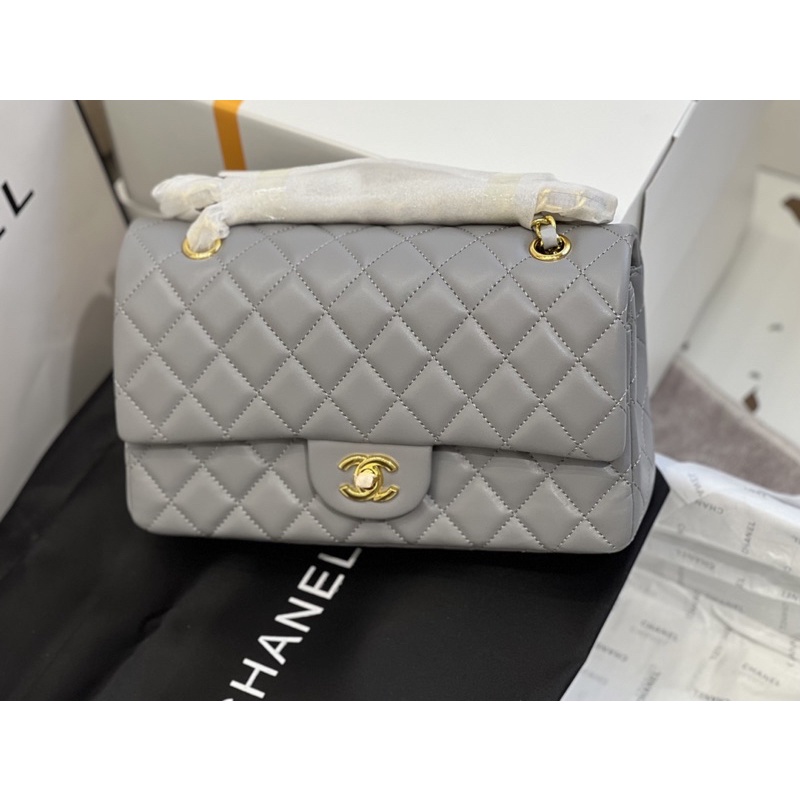 Túi xách da nữ Classic Chất da thật mịn Size 25.5 Fullbox nam châm