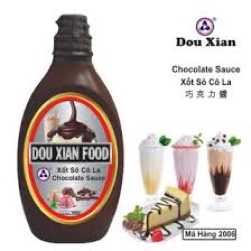 Sốt Douxian 700ml nhiều vị