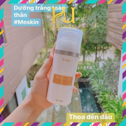 Kem Dưỡng Trắng Da , Kem Lạnh Trắng Da Body Toàn Thân MESKIN  Hàn Quốc 110ml [ Chính - Hãng ]