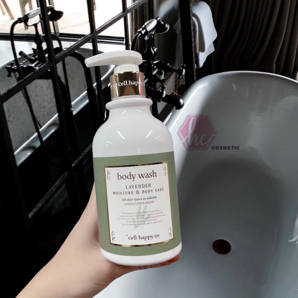 SỮA TẮM LAVENDER CELL HAPPYCO HỮU CƠ HƯƠNG THƠM TINH DẦU HOA OẢI HƯƠNG | BigBuy360 - bigbuy360.vn