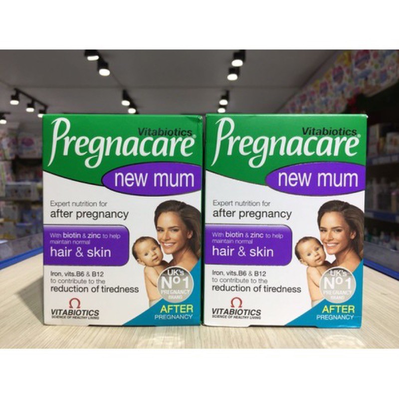 Viên uống Pregnacare New Mum 56 viên hàng Anh dành cho phụ nữ sau sinh