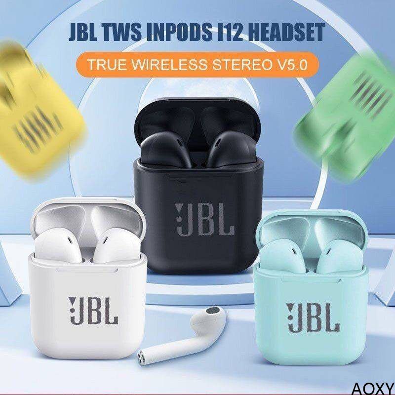 Tai Nghe Bluetooth Không Dây PK Jbl Tws I12 Cho Android Iphone I12