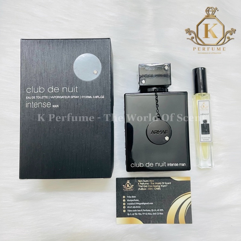 [K Perfume Chính Hãng] Nước Hoa Nam Armaf Club de Nuit Intense Man EDT | Thế Giới Skin Care