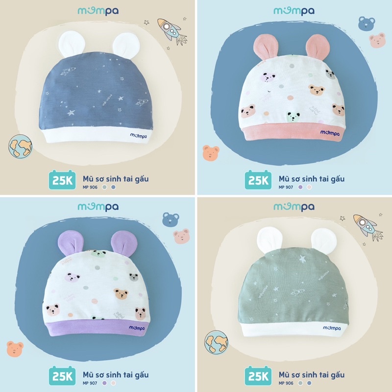 Mompa - Phụ kiện sơ sinh sợi tre