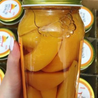 Đào ngâm Hàn Quốc 680gr