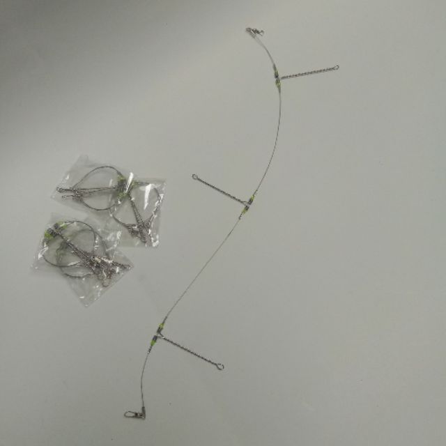 Thẻo cáp 2 3 lưỡi câu cá