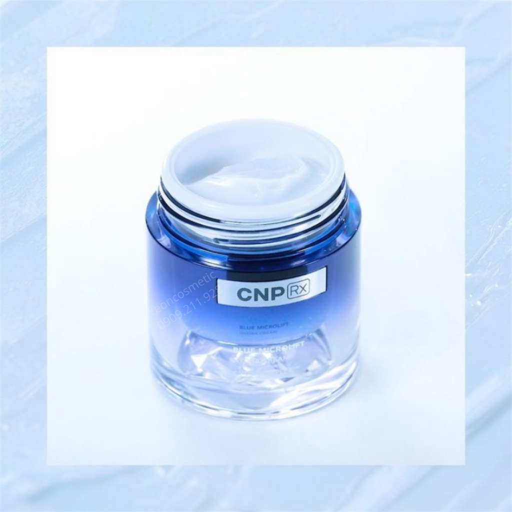 Gói sample Kem dưỡng cấp nước, phục hồi da CNP Blue Microlift Hydra Cream 1ml_𝐘𝐄𝐎𝐍 𝐋𝐔𝐗𝐔𝐑𝐘 𝐂𝐎𝐒𝐌𝐄𝐓𝐈𝐂𝐒