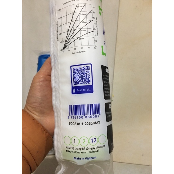 Bộ lọc nước 123 aqua 10 ing