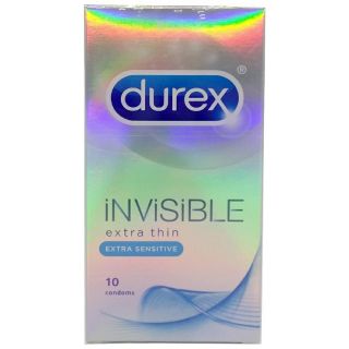 Bao cao su Durex Invisible - Cực siêu mỏng - 10cai