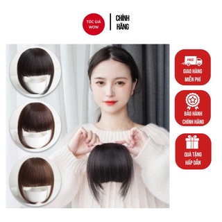 Tóc mái ngang dày ( mái ngố)