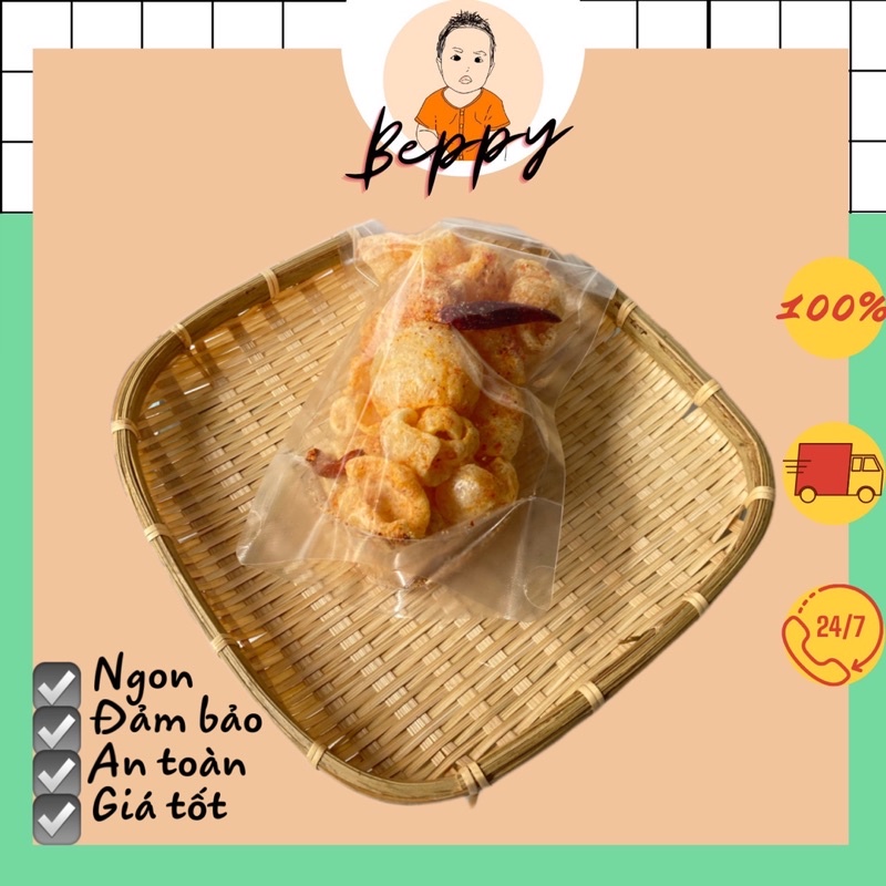 Da heo cháy tỏi ớt giòn rụm - Túi zip 60g & Hũ pet 160g [HOẢ TỐC] Da heo chiên giòn, ăn vặt ngon | BigBuy360 - bigbuy360.vn