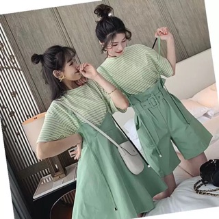 Set yếm váy bạn thân