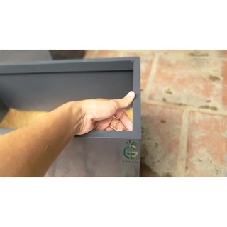 Chậu Composite Trơn Trồng Cây Hoa
