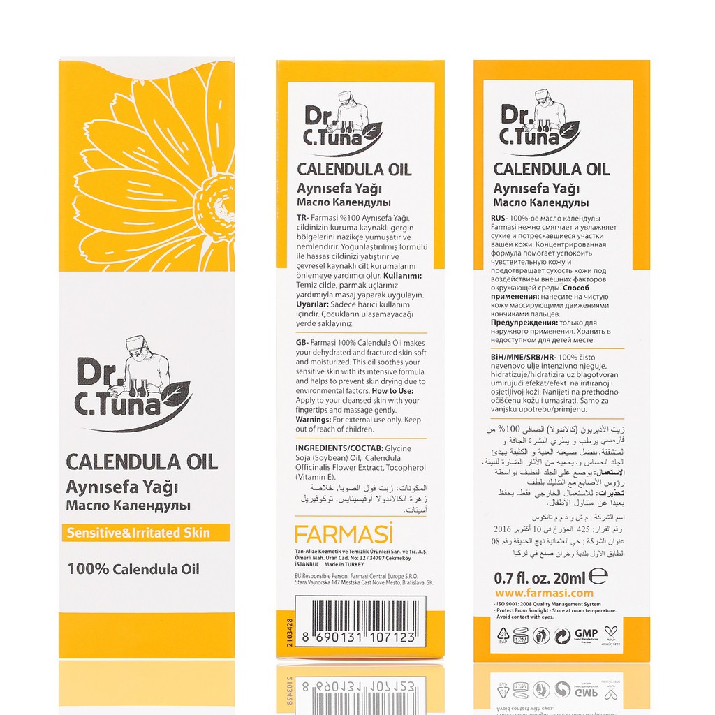 [Date 10/2021] Tinh Chất Dưỡng Ẩm, Làm Dịu Kích Ứng Dành Cho Da Khô, Nhạy Cảm Từ 100% Hoa Cúc Farmasi 20ml | BigBuy360 - bigbuy360.vn