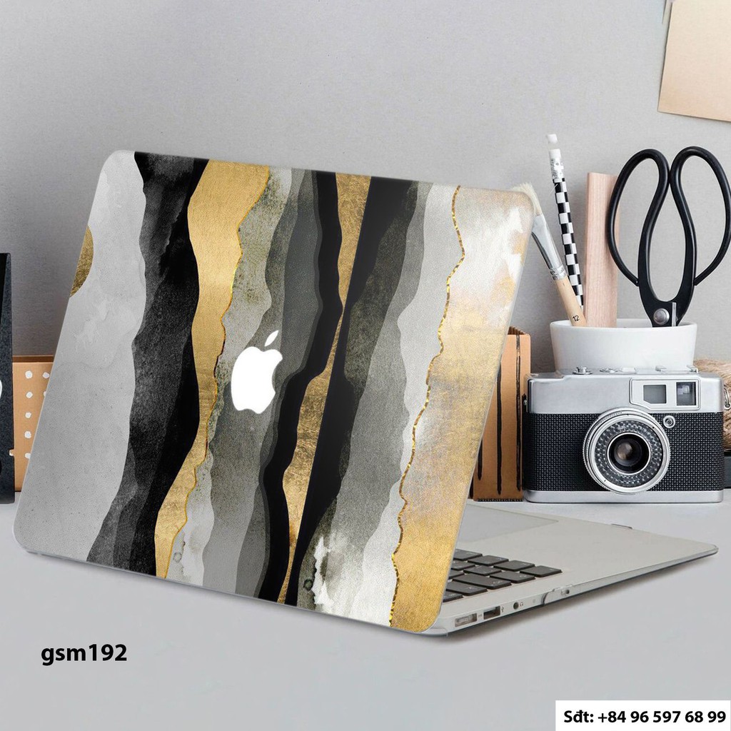 [Mã ELFLASH5 giảm 20K đơn 50K] Skin dán Macbook Pro hình sơn mài (chọn mẫu và mã máy trong phân loại)