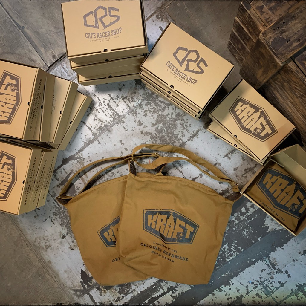 TÚI KRAFT V3 (Satchel Bag) RẺ NHẤT ĐẬM CHẤT VINTAGE