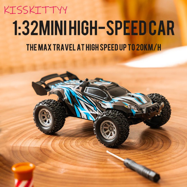 kisskittyy  S658 1:32 Remote Control Electric Drift 20KM / H High Speed RC Car 2.4GHz Off Road Vehicles 4WD for Kids Christmas Remote control drift car