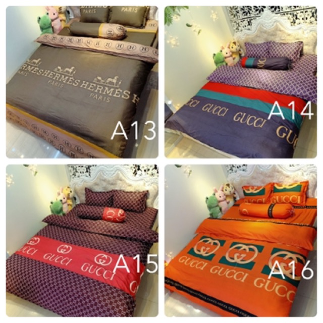 BỘ GA GỐI POLY 3 MÓN 1 GA GIƯỜNG VÀ 2 VỎ GỐI SIÊU CUTE ( ĐƯỢC CHỌN MẪU ) | BigBuy360 - bigbuy360.vn