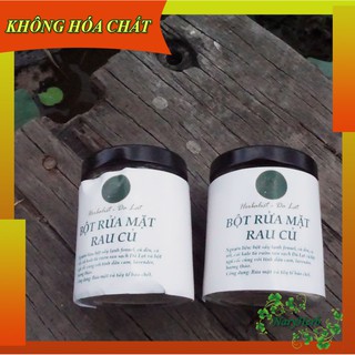 Bột Rửa Mặt  ️Herbalist🍀Từ Rau Củ 🍀  Tẩy Tế Bào Chết Herbalist - Handmade - 30gr