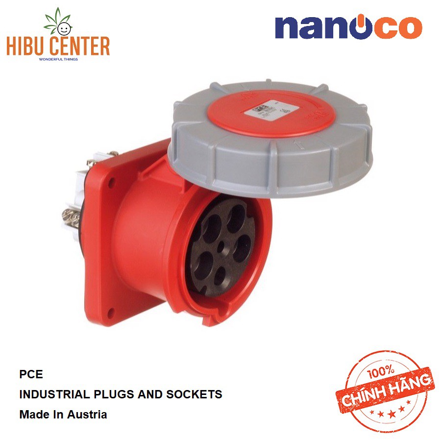 Ổ Cắm Gắn Âm Loại Kín Nước Dạng Thẳng NANOCO Hàng Chính Hãng – HIBUCENTER