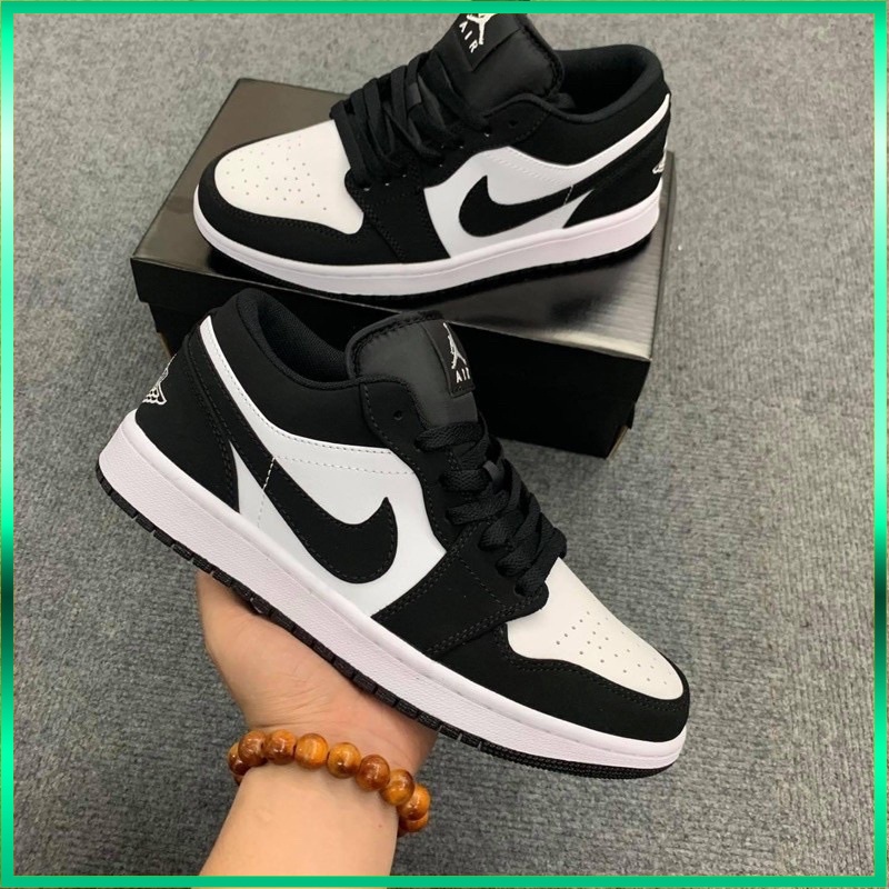 Giày Thể Thao Nam Nữ 𝗝𝗼𝗿𝗱𝗮𝗻 𝗣𝗮𝗻𝗱𝗮 Thấp Cổ , Giày Sneaker Jordan Panda Cổ Thấp Màu Đen Trắng Full Box
