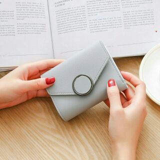 Ví da nữ ngắn cầm tay