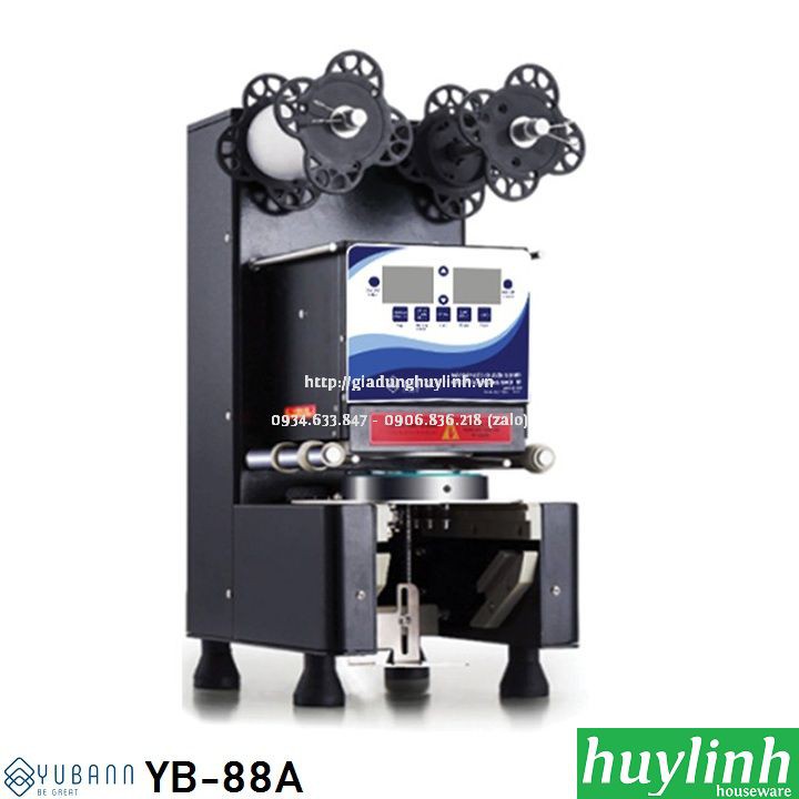 Máy ép miệng ly Yubann YB-88A [Máy dập nắp]