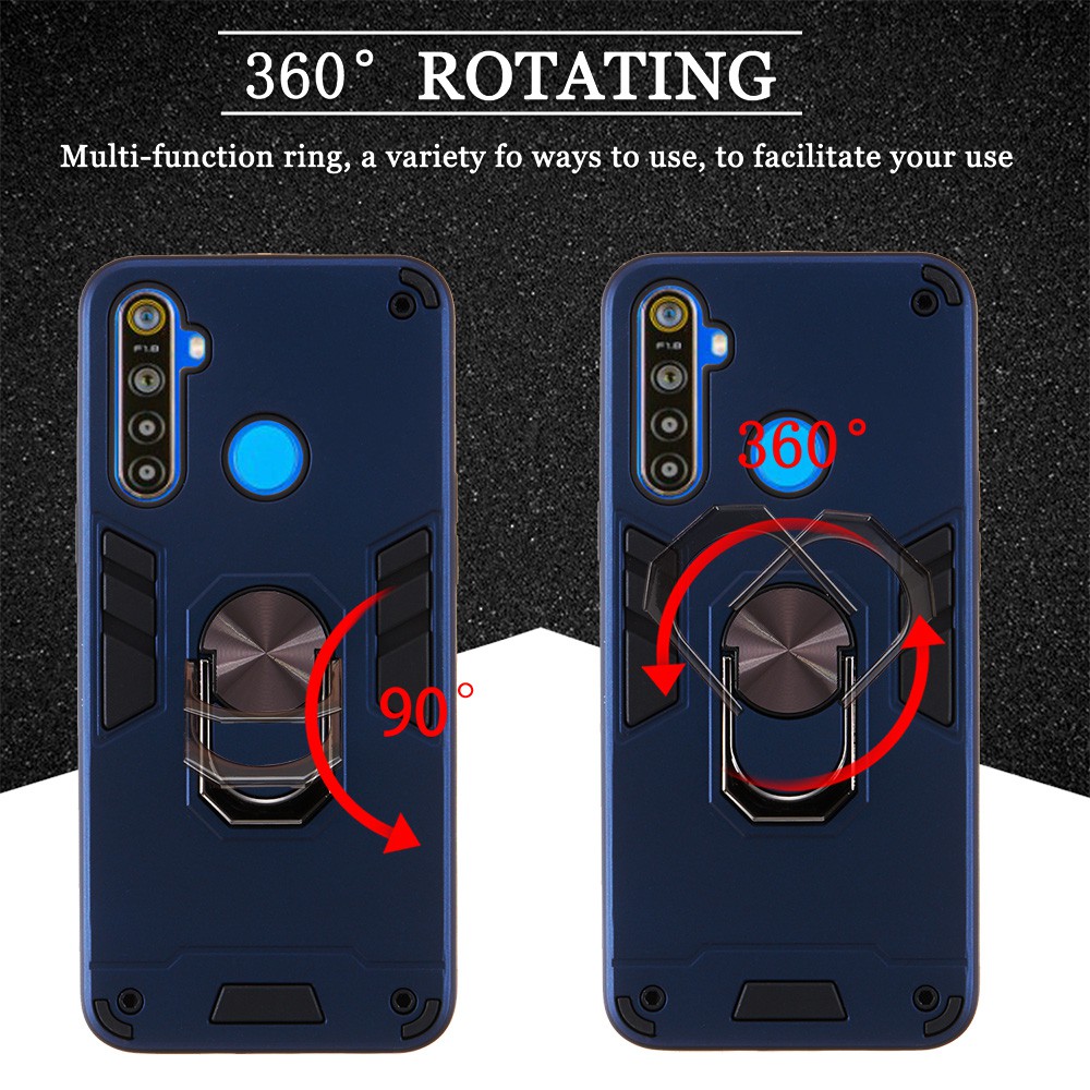 Ốp điện thoại có nhẫn đỡ chống sốc cao cấp cho OPPO Realme5 Pro 6i 3 Realme 2 Pro 6i 5i Realme 5S 3i