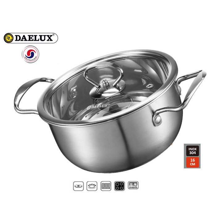 Nồi Inox Daelux 16cm