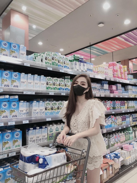 Quần chân ren hoa hàng đẹp Quảng Châu