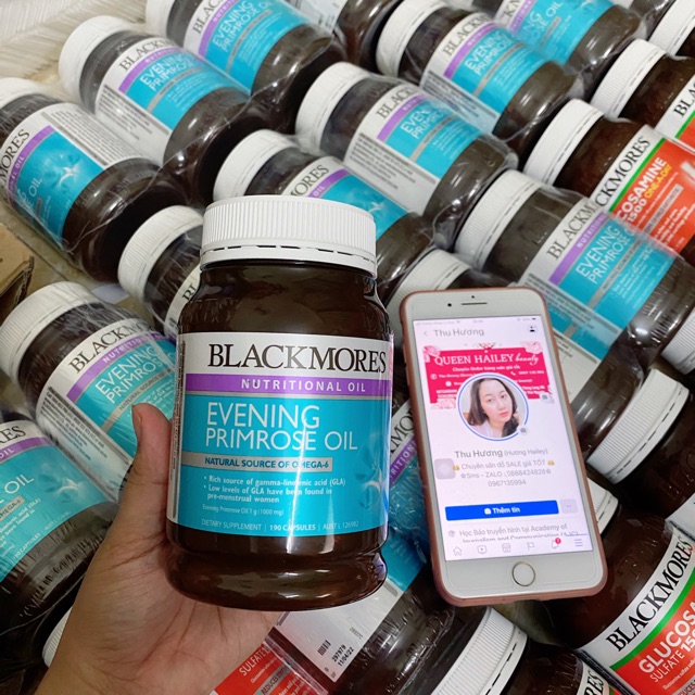 [Mã 77FMCGSALE giảm 8% đơn 500K] Tinh dầu hoa anh thảo Blackmores auth đủ bill