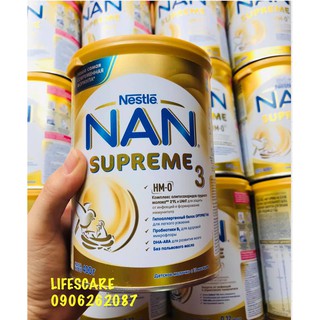 [Dòng Thuỷ Phân Cho Bé Dị Ứng Đạm Bò] Sữa Bột Nan Supreme 3, Hộp 400g