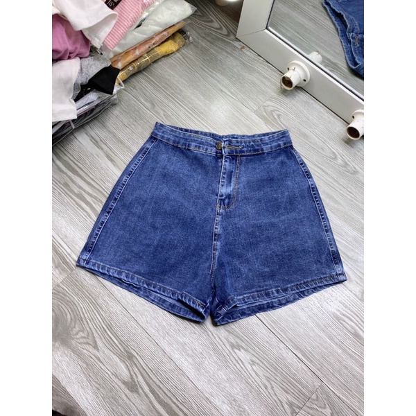 QUẦN SHORT RIN NỮ LƯNG CAO KHÔNG TÚI CÓ SIZE #UTRBUZANG