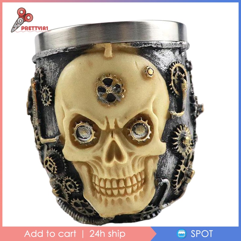 Cốc Đựng Xà Phòng Hình Đầu Lâu Prettyia1 Chịu Được Sức Nặng Cho Nam