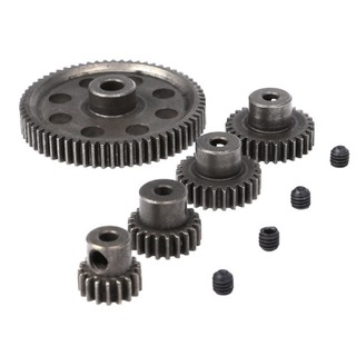 Nhông kim loại HSP 1/10 17T 21T 26T 29T 64T cốt 3.175mm và 5mm, bước răng M0.6