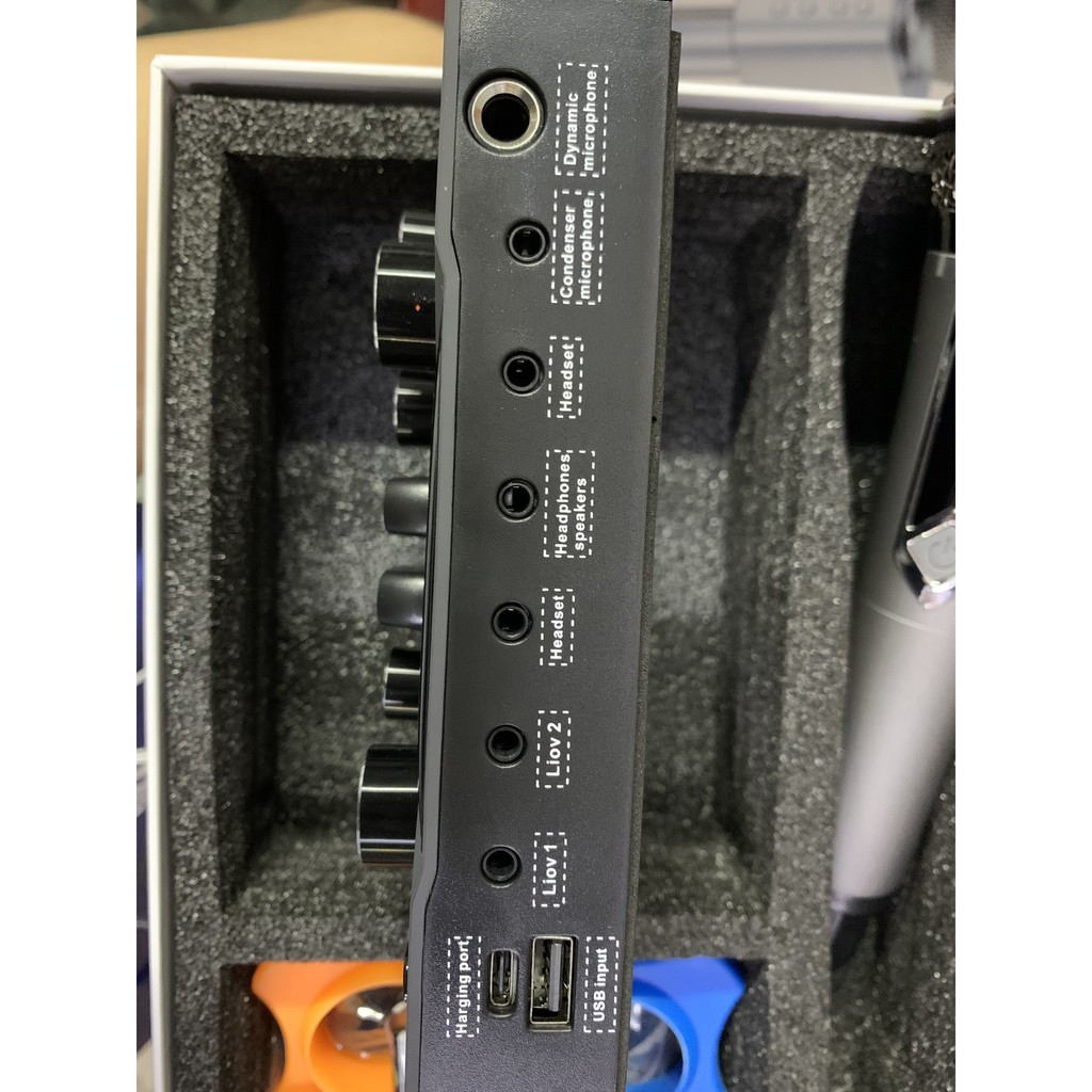 Bàn Mixer K18 ( Mixer G4 bản nâng cấp ) kèm 2 micro cực hay dùng cho loa kéo amply và thu âm livestream - Bảo Hành 6T