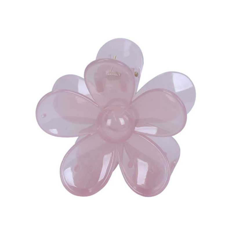 Kẹp Tóc Hoa Lớn Màu Nhám Xinh Xắn Cho Nữ