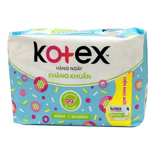 Băng vệ sinh Kotex hàng ngày, hàng ngày COOL