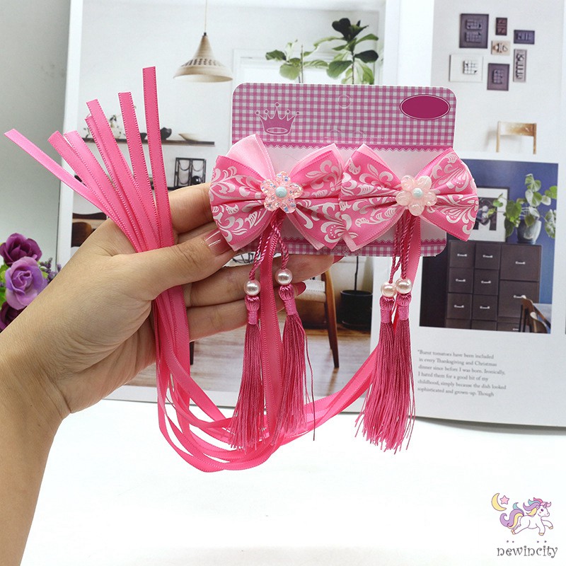 Phụ Kiện Cài Tóc Tua Rua Phong Cách Trung Hoa