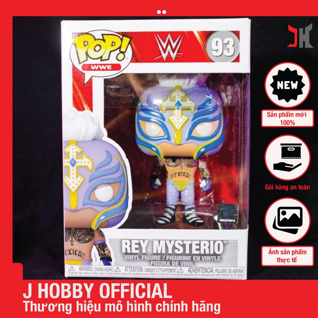 WWE Rey Mysterio mô hình nhân vật Funko chính hãng
