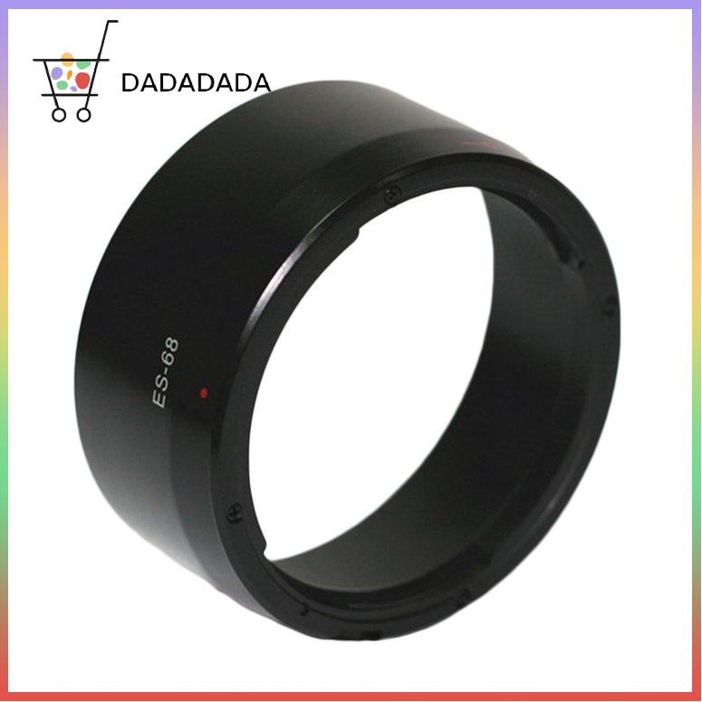 Black Mini Professional Durable ES-68 Lens Hood For Canon lens 50mm f/1.8