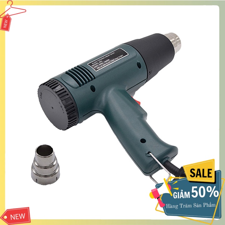 Máy khò nhiệt, màng co 1800W [ BH - 12 Tháng ] màu xanh rêu