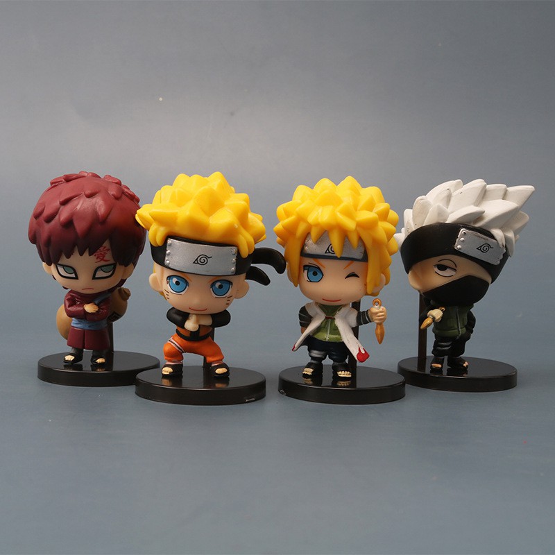 [ XẢ KHO ] Bộ mô hình 8 nhân vật hỗn hợp chibi naruto