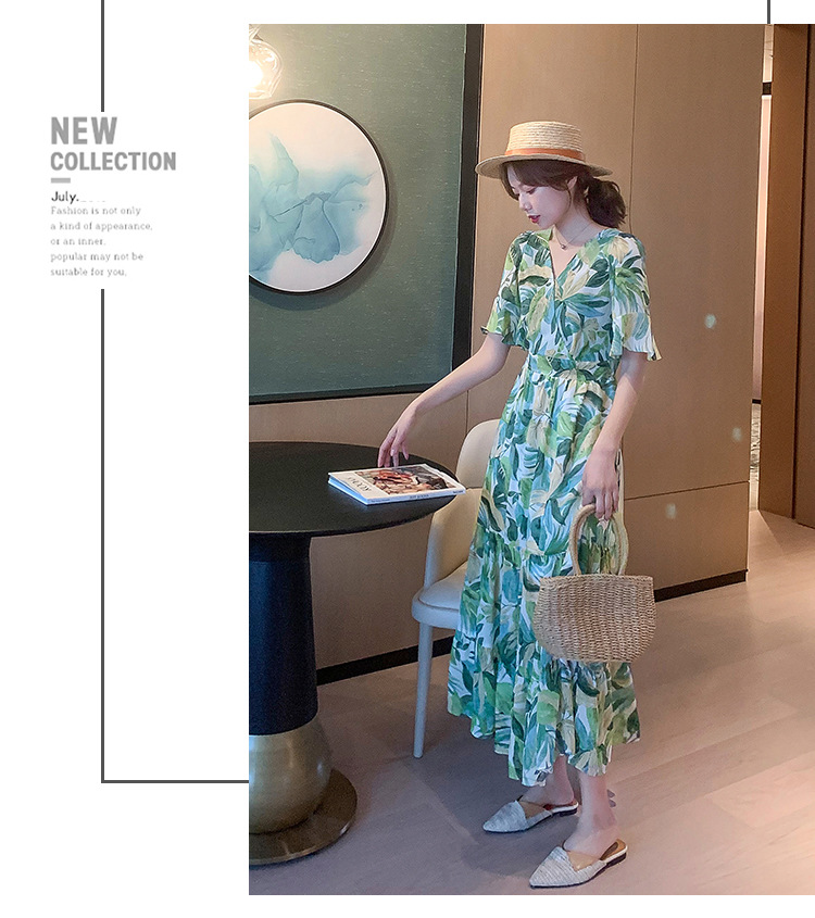 NRVP Đầm Hoa Phong Cách Pháp Thời Trang 2021 Cho Nữ