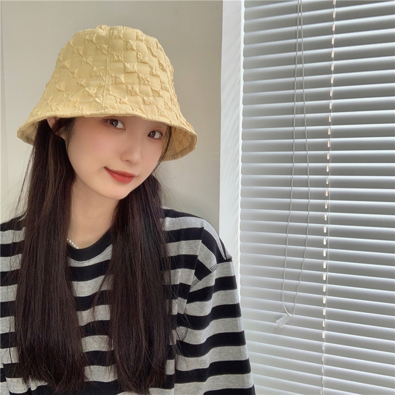 Mũ Bucket Che Nắng Mùa Hè Che Mặt Hình Quả Bong Bóng In Họa Tiết Bong Bóng Tinh Tế Phong Cách Nhật Bản Tinh Tế Cho Nữ