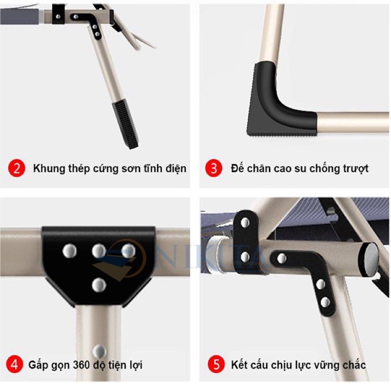 Giường gấp văn phòng NIKITA, sản phẩm chính hãng Nikita, BH 6 tháng, freeship 20k cho đơn hàng trên 50k | BigBuy360 - bigbuy360.vn